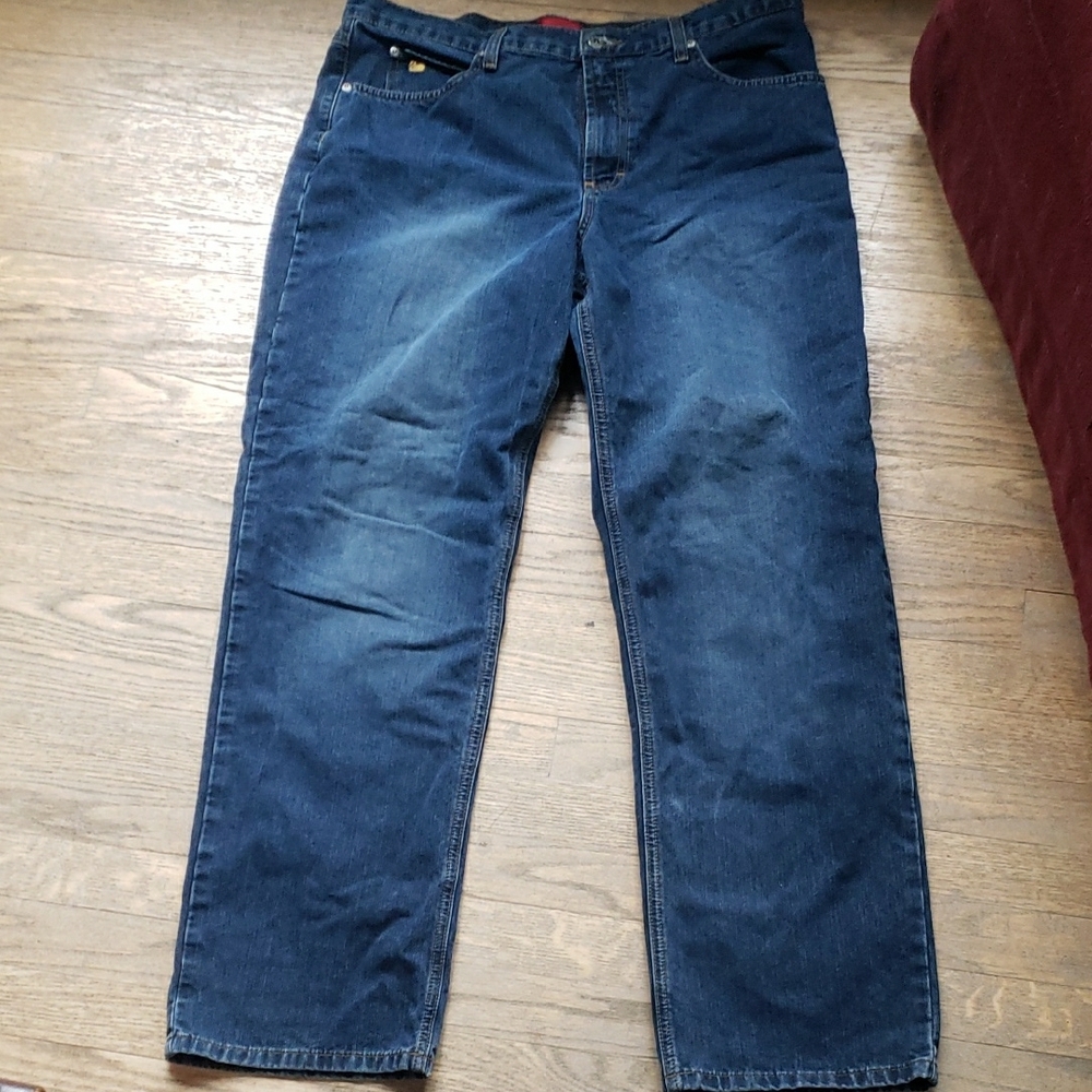 Gloria Vanderbilt Blue Relaxed Jeans Classic Denim